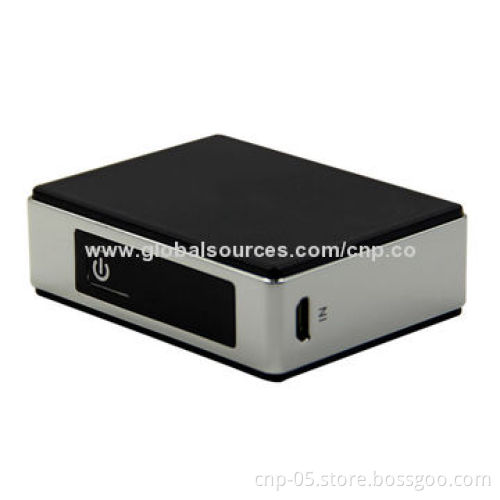 Power Banks with 5,200mAh Capacity, LCD Power Level Indicator(Blue Light), Fashion Design